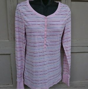 SO Intimates & Sleepwear - 🔴4/$10 PINK STRIPED NIGHT SHIRT SO Intimates & Sleepwear - 🔴4/$10 PINK STRIPED NIGHT SHIRT